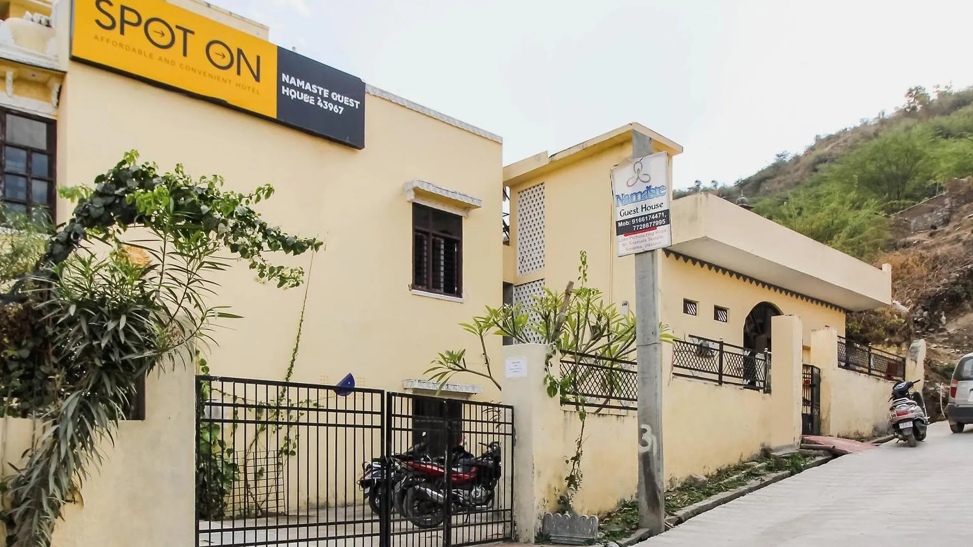 Otel Spot On Namaste Guest House Udaipur